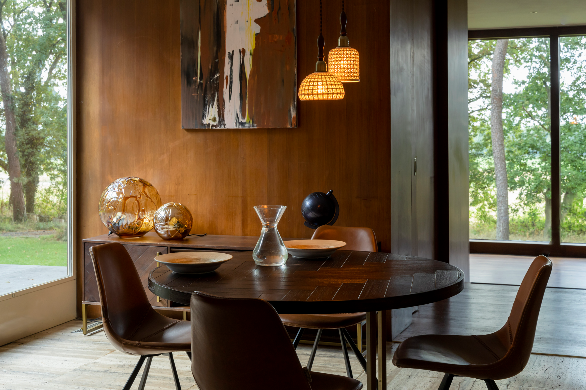 Dutchbone eettafel Class 120' Dutchbone Class Tafel 120' Naturel