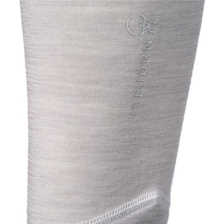 Isbjörn Husky Longjohn Baselayer Kids Glacier Grey