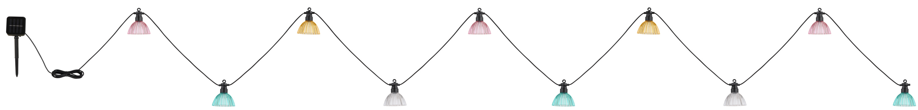 Solarlichterkette LED