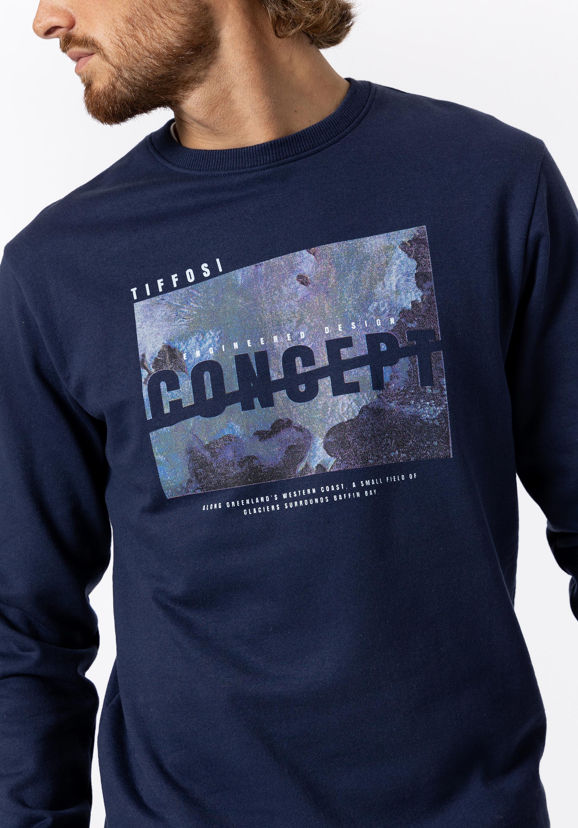 Sweatshirt com Estampado Frontal