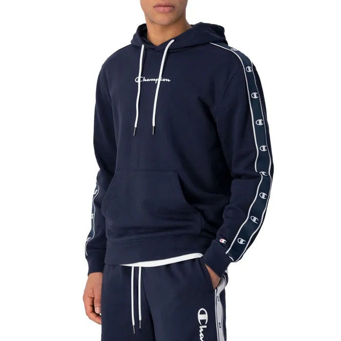 Champion Jacquard Tape Hoodie Heren