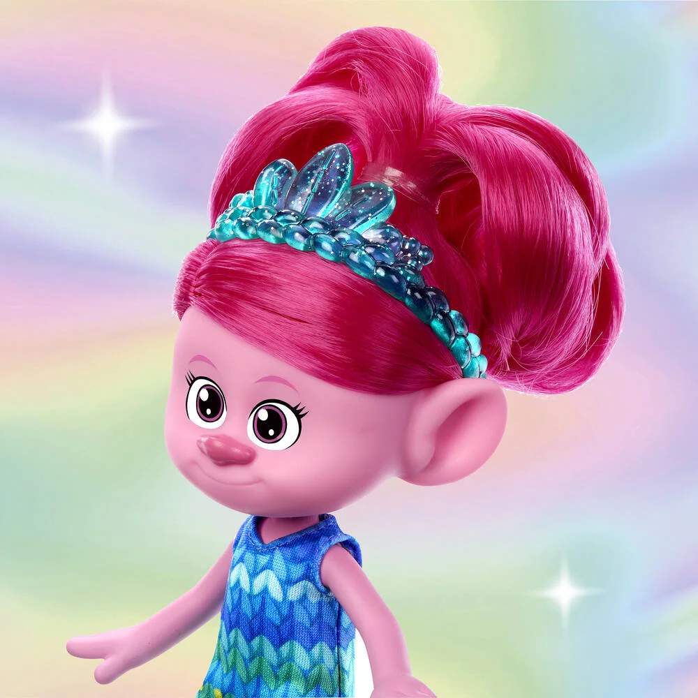 TROLLS 3 -  POUPEE POPPY - HAIR POPS