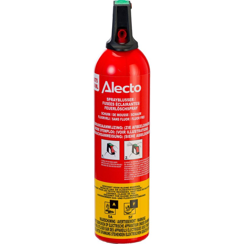 Extincteur à mousse pour Feux A et F  - Spray 750 ml