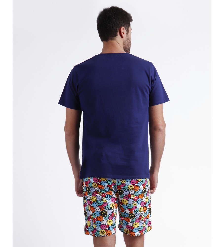 Pijama Aznar Innova Navy Crew