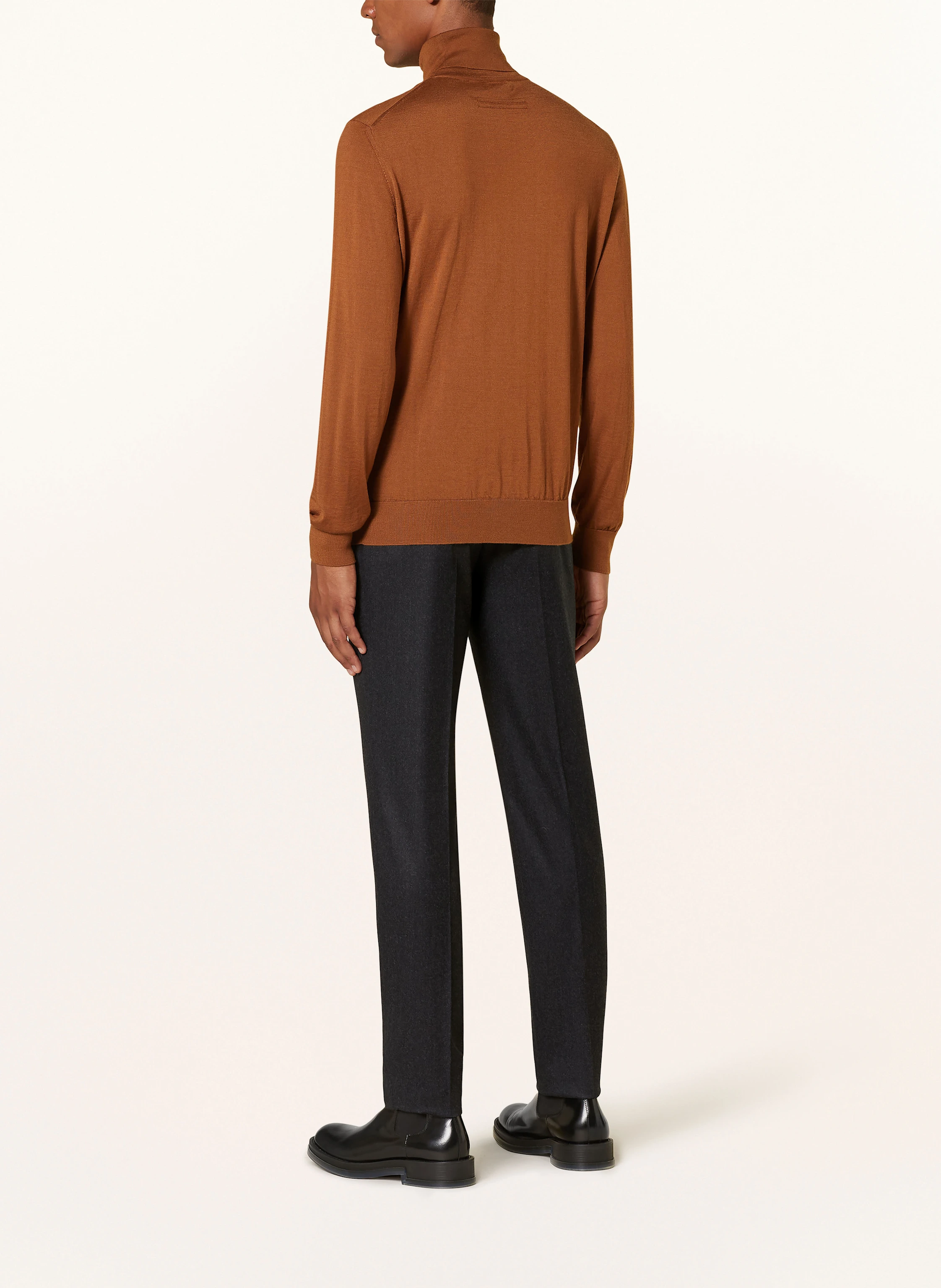 ZEGNA Flanellhose Narrow Fit