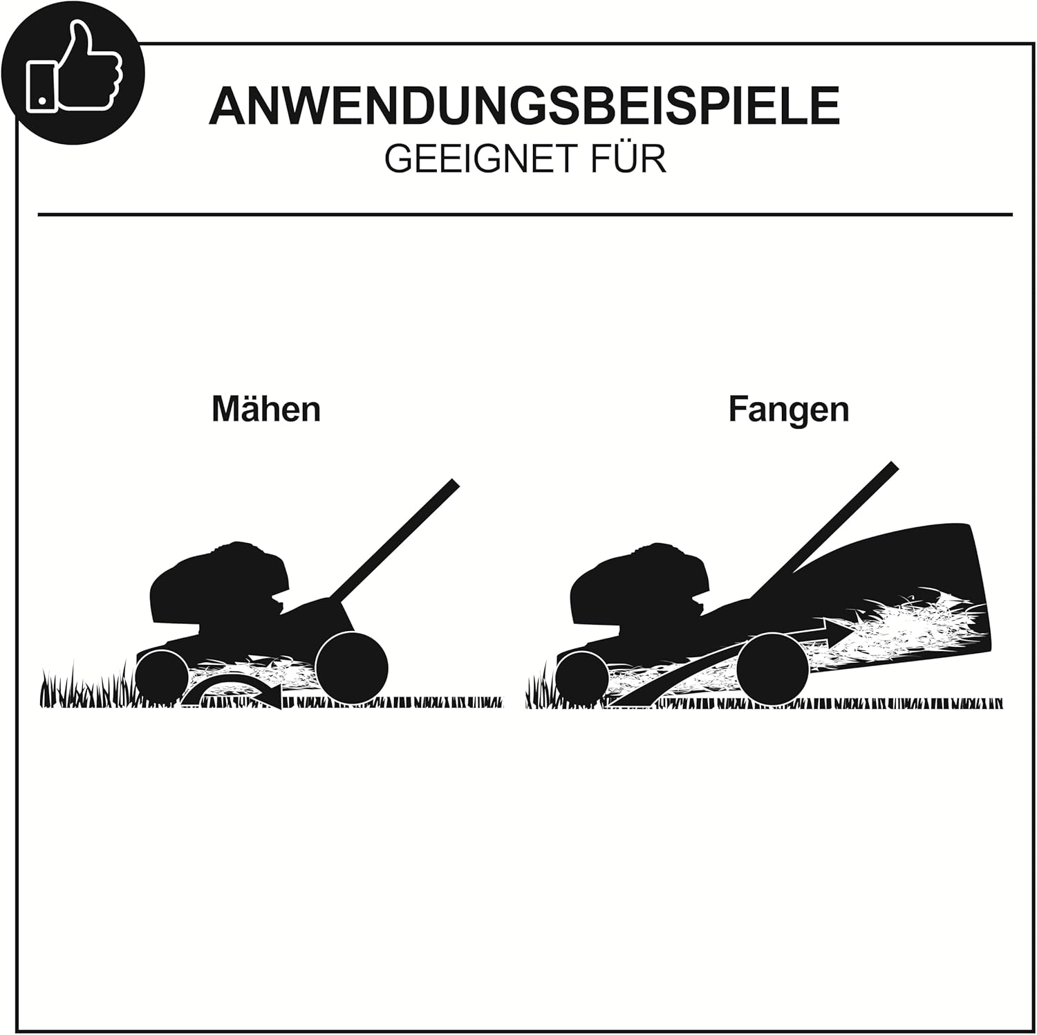 Scheppach MP132-40B Benzin Rasenmäher Black Edition für Rasenflächen bis 600m² | Schnittbreite 40cm | Leistung 3,3PS | Schnitthöhenverstellung in 3 Stufen (30-66mm) | Fangbox 35L | Hubraum 131cm³