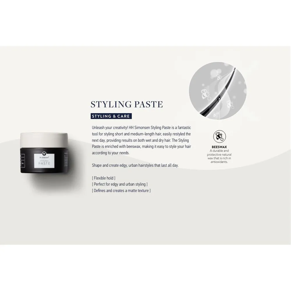 HH Simonsen Styling Paste - 90 ml.