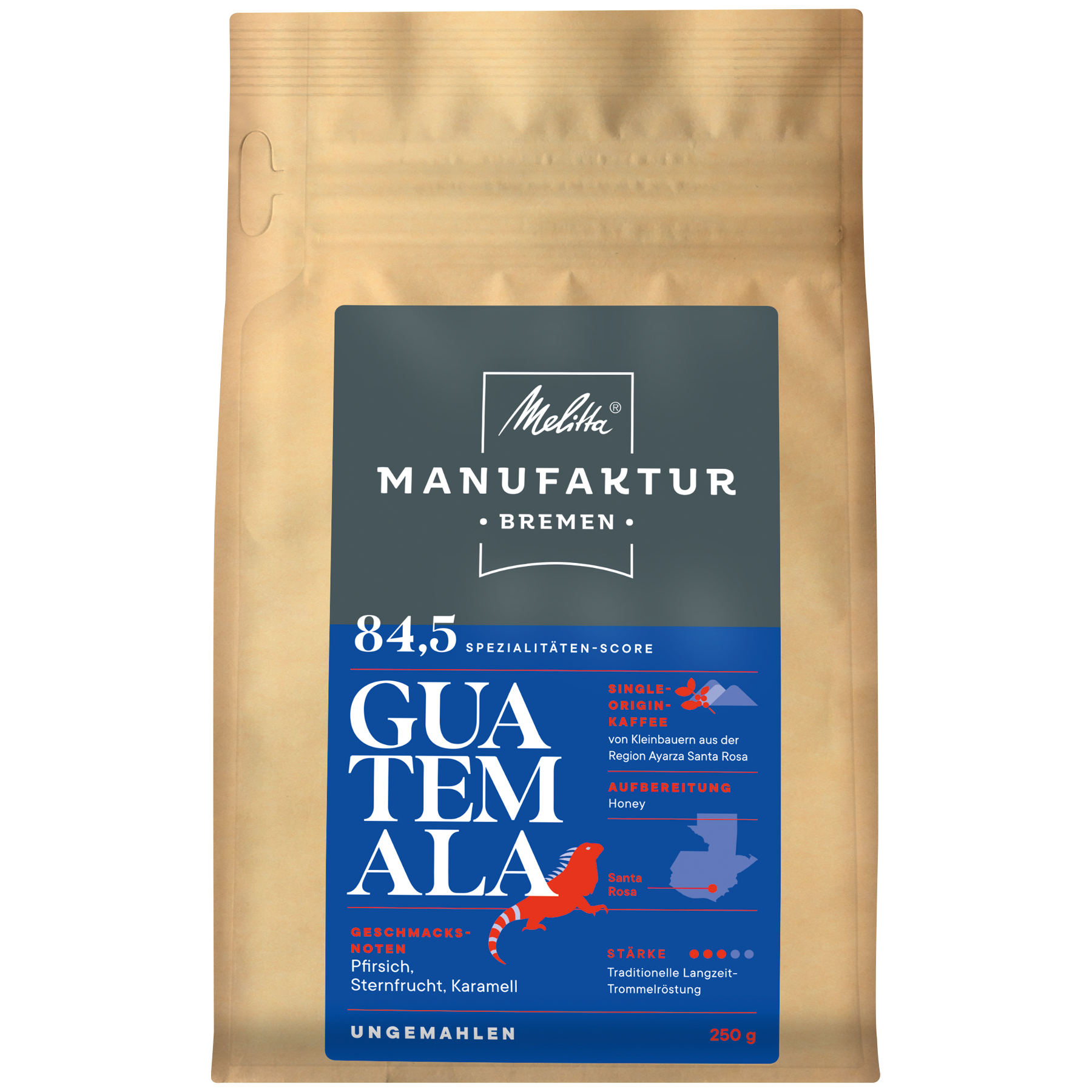 Melitta® Manufaktur-Kaffee Guatemala Honey|Kaffeebohnen 250g
