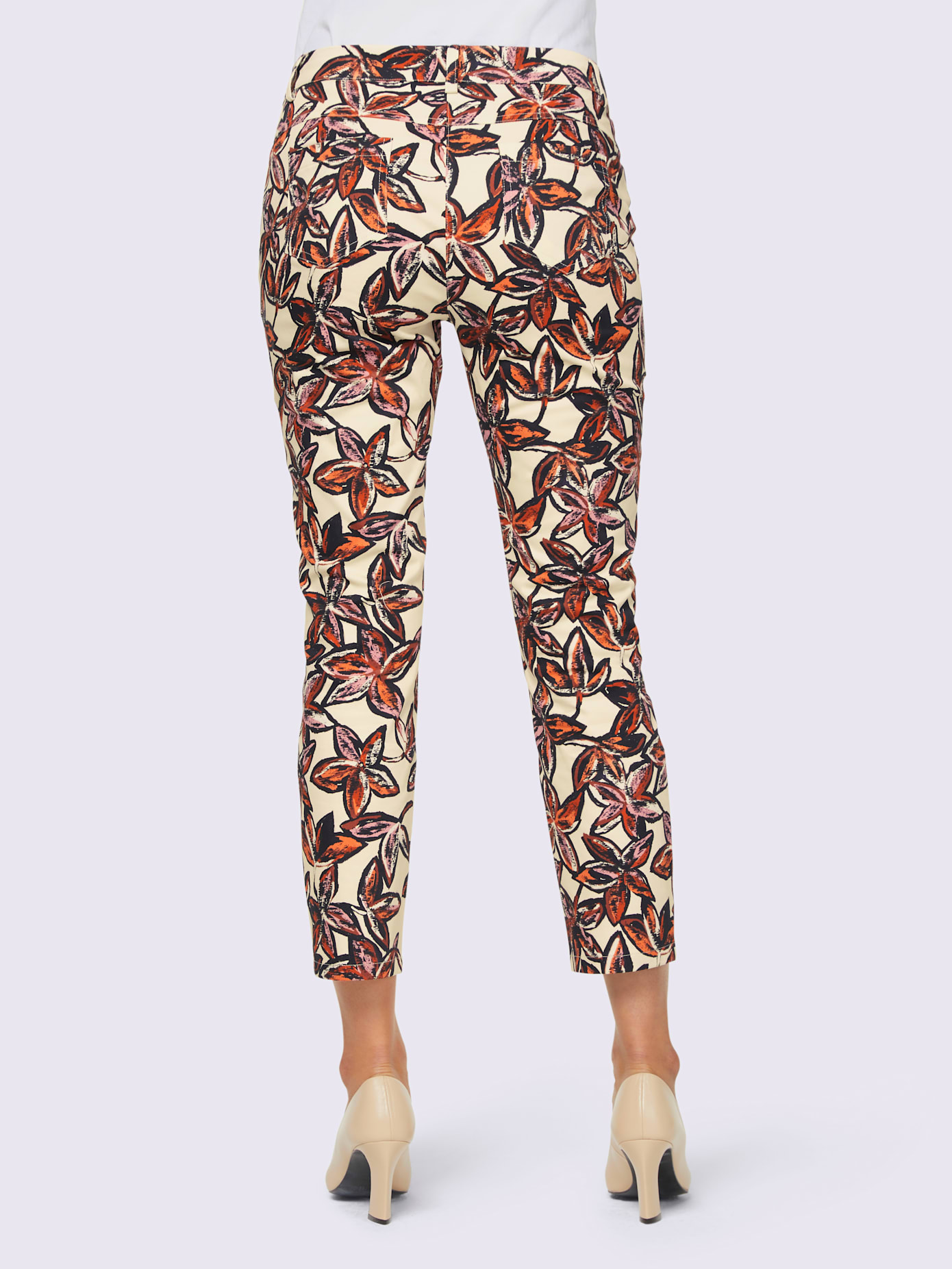 Pantalon imprimé élasthanne