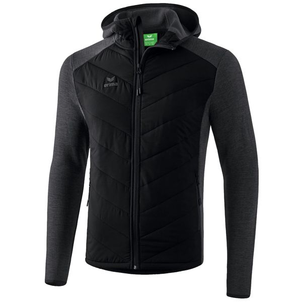 Erima Casaco com Capuz Quilted 2061903 140 Preto
