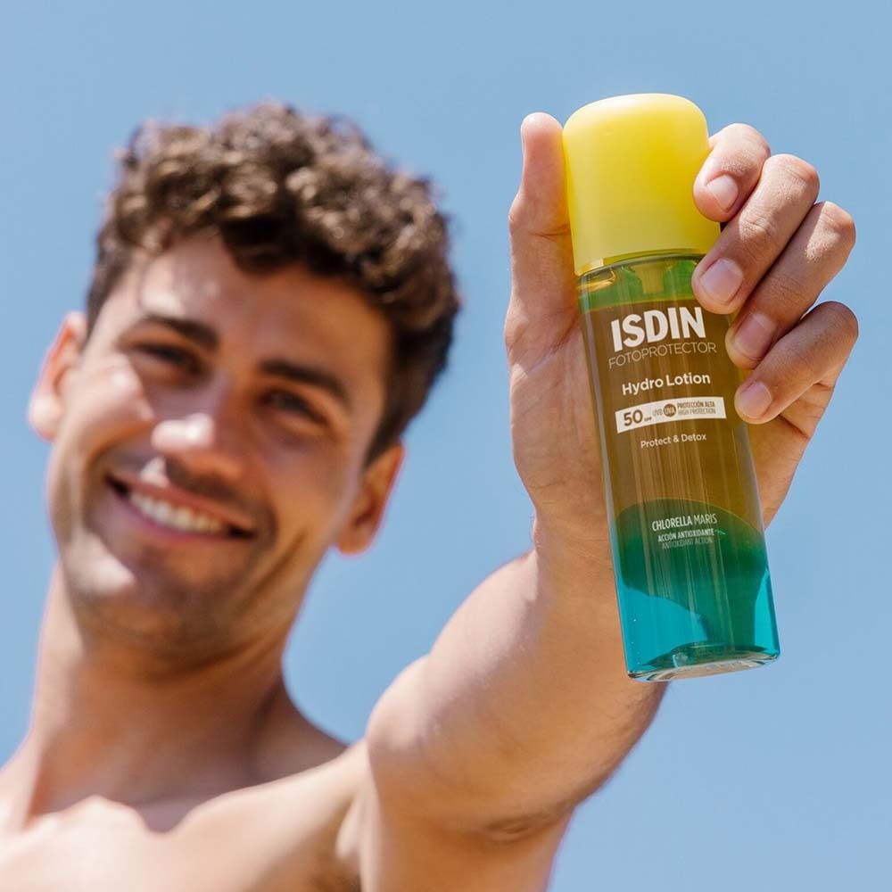 Fotoprotector ISDIN HydroLotion LSF 50 wasserfester Sonnenschutz für empfindliche Haut