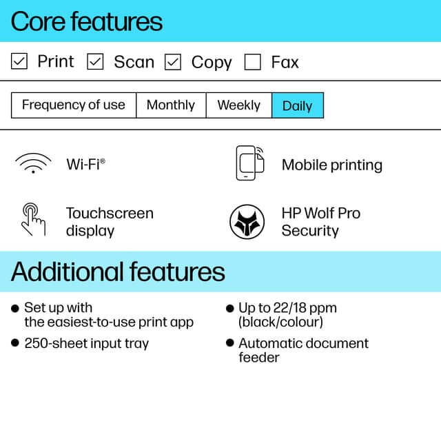 HP OfficeJet Pro 9720e AIO Inkjet printer