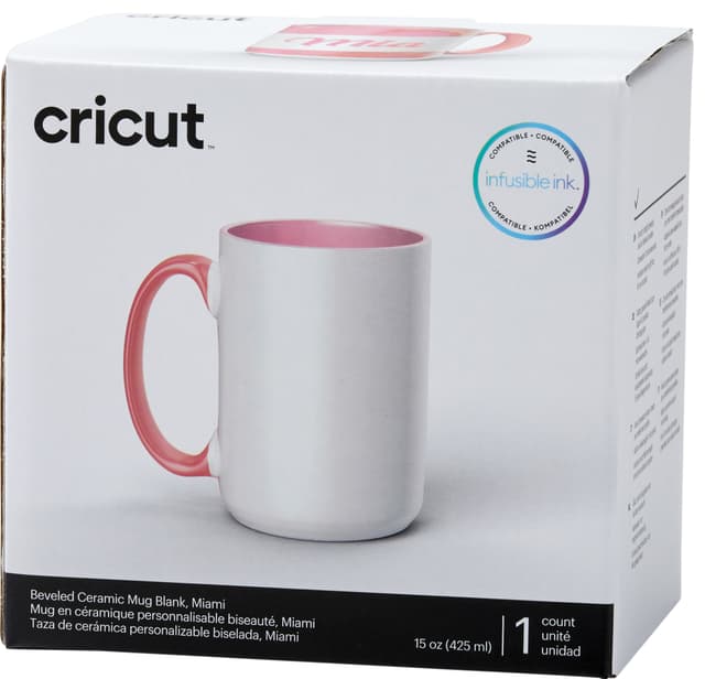 Cricut skråtskåret krus (miami)