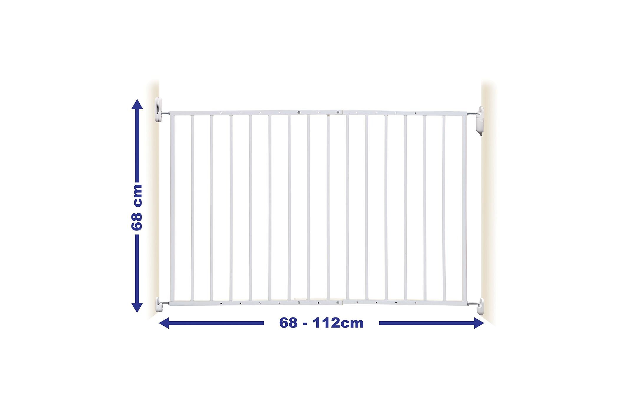 Türschutzgitter Arizona 68 cm - 112 cmTürschutzgitter zum Anschrauben