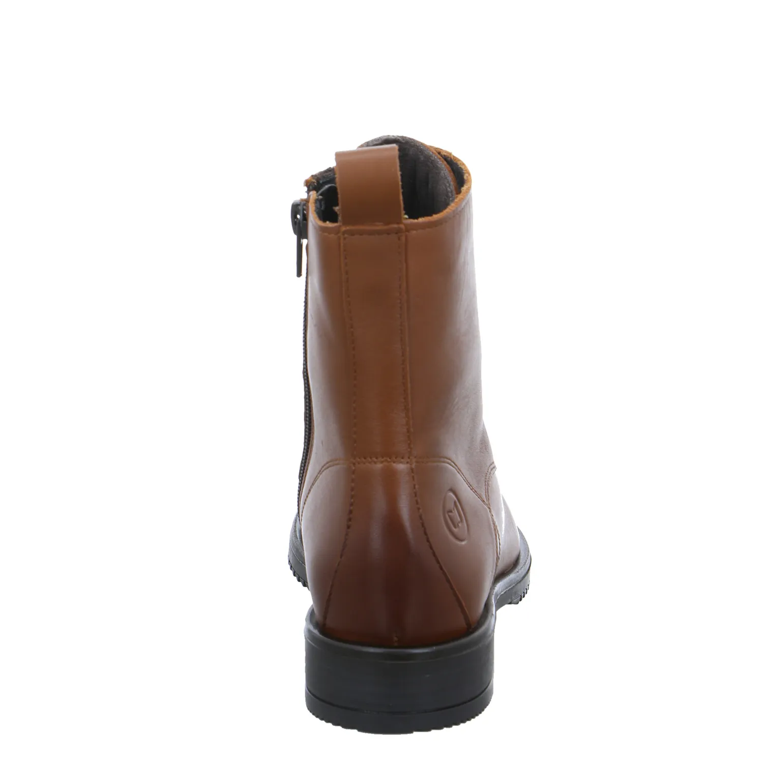 SCHUHENGEL Boot Cognac Leder