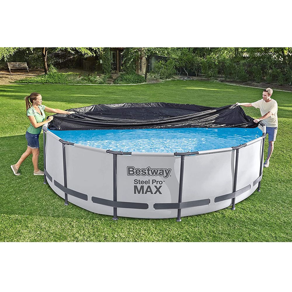 Bâche de protection piscine tubulaire ronde Ø366 cm