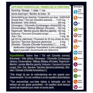 Lucovitaal Zuur Base Thee 20ST
