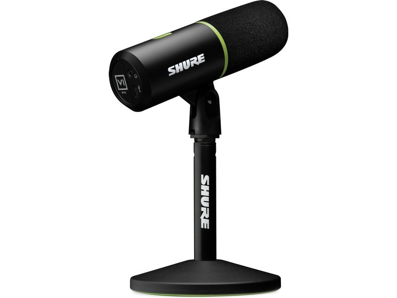 Shure Mikrofon MV6 Dynamisches USB-C Gaming-Mikrofon