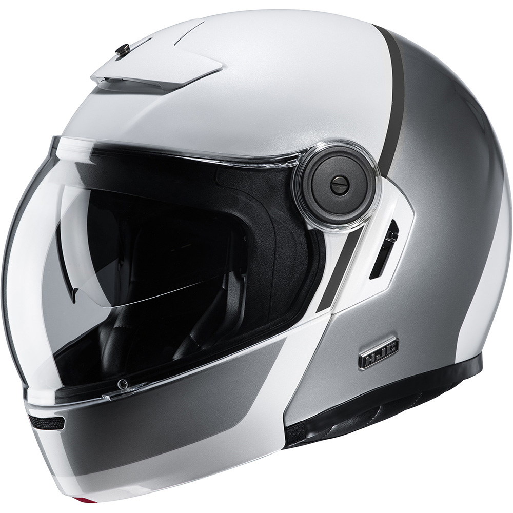 HJC - Casque V90 Mobix MC10 / Blanc / Argent