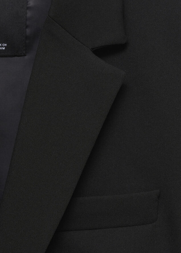 MANGO BLAZER. -- BOREAL Black