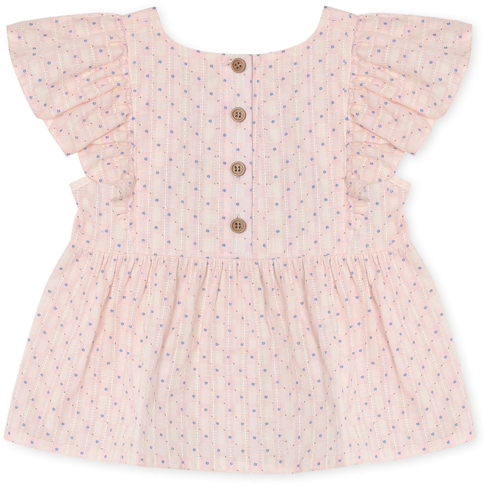 Køb Fliink Chalk Pink Check Aop Zorro Sl Top
