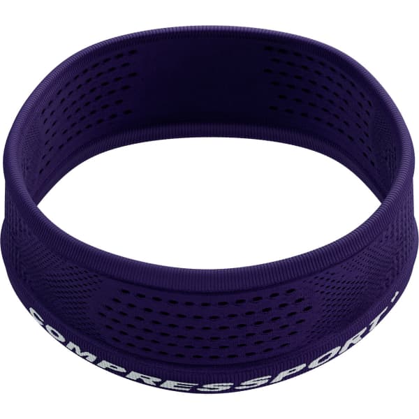 Bandeau running COMPRESSPORT THIN HEADBAND ON/OFF PURPLE