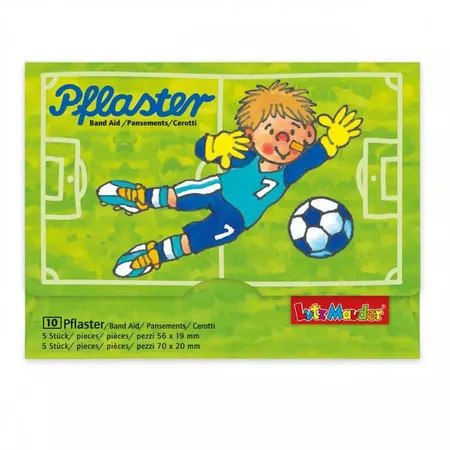Lutz Mauder Pflasterbriefchen Fritz Flanke 2, 10er Packung