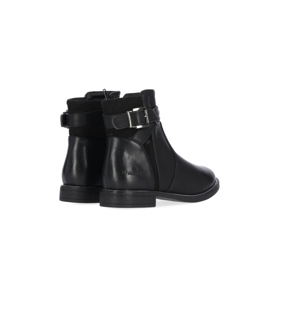 Botas de cano curto pretas Chika10 Kids Carisa 20