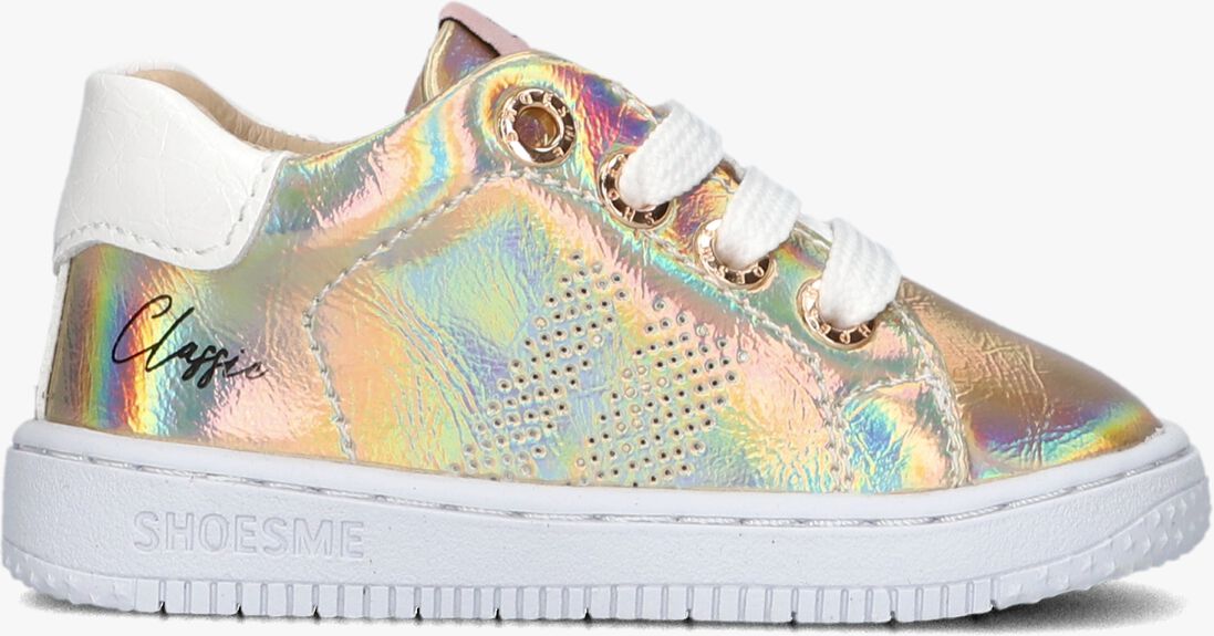 SHOESME gouden shoesme lage sneakers bn24s010