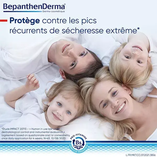 BepanthenDerma® Baume Réparateur Intense Corps Peaux Sèches et Sensibles 200ml