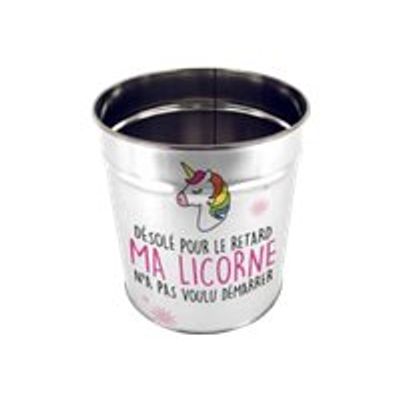 VINCO LICORNE - corbeille à papier