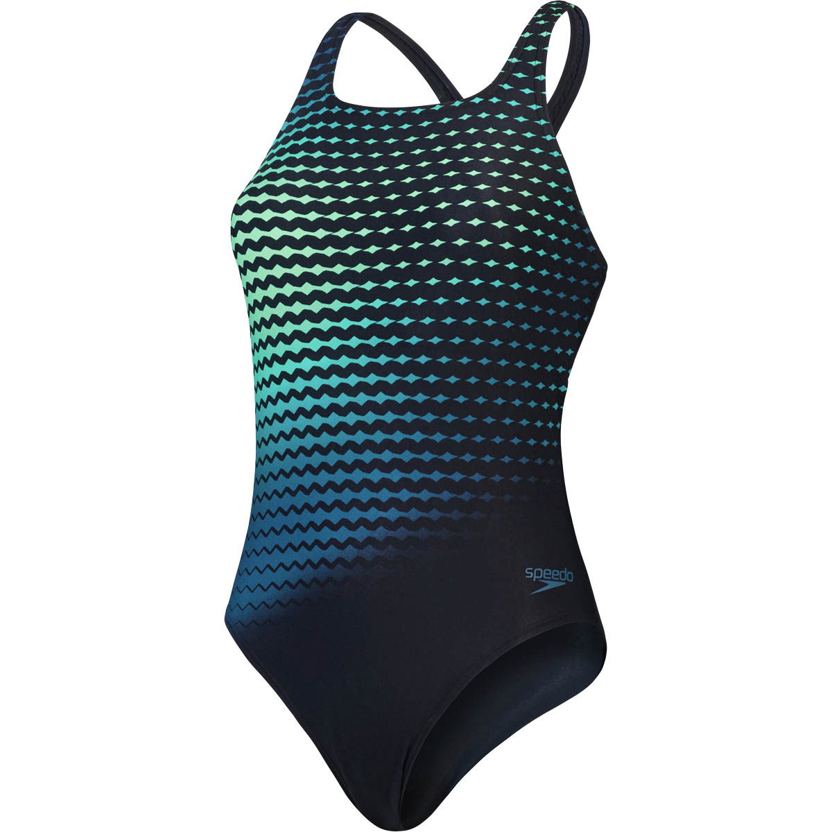 Speedo Digital Printed Medalist Badedragt Dame