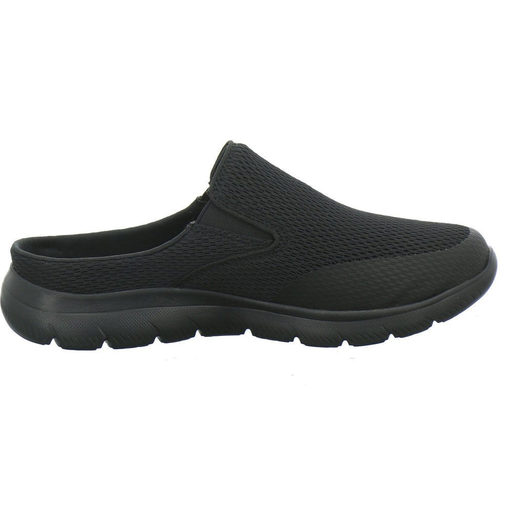 Skechers Pantoletten Herren Schwarz
