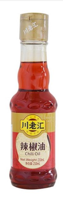 Chuan Lao Hui Chili Olie 210ml