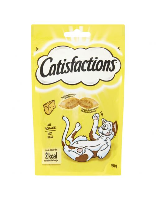 Catisfactions Kattensnoepjes 60 g - Kattensnack
