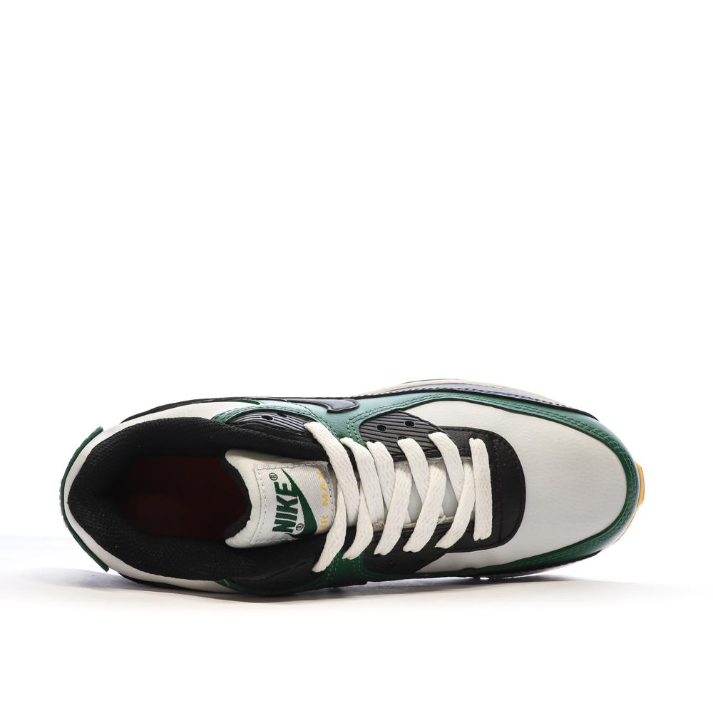 Nike Baskets Blanches/Verte Garçon Nike Air Max 90