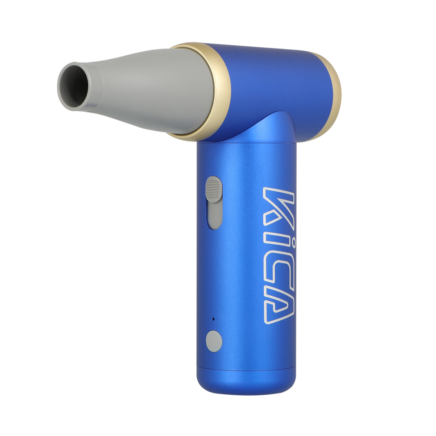 1100mAh 2in1 Jet Fan 2 Elektrische Luftpumpe USB Turbo Ventilator Multifunktionsgebläse Drehzahl bis zu 101000 U/min (4000720) - Blau