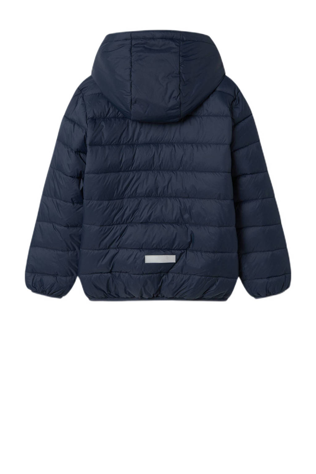 NAME IT gewatteerde winterjas NKMMONAY donkerblauw