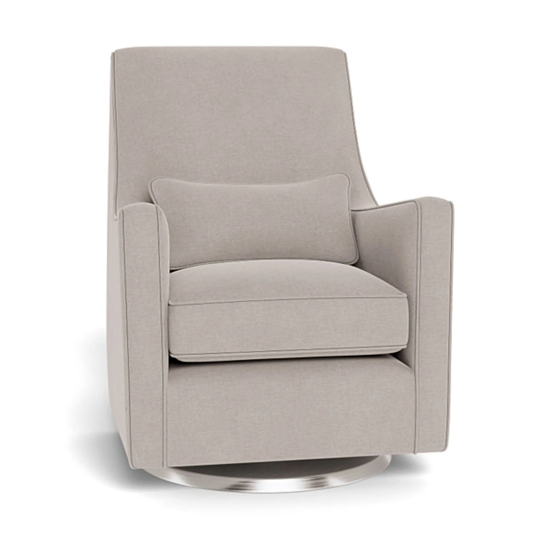 Monte Fauteuil Berçant et Pivotant Luca - Sand  Argent