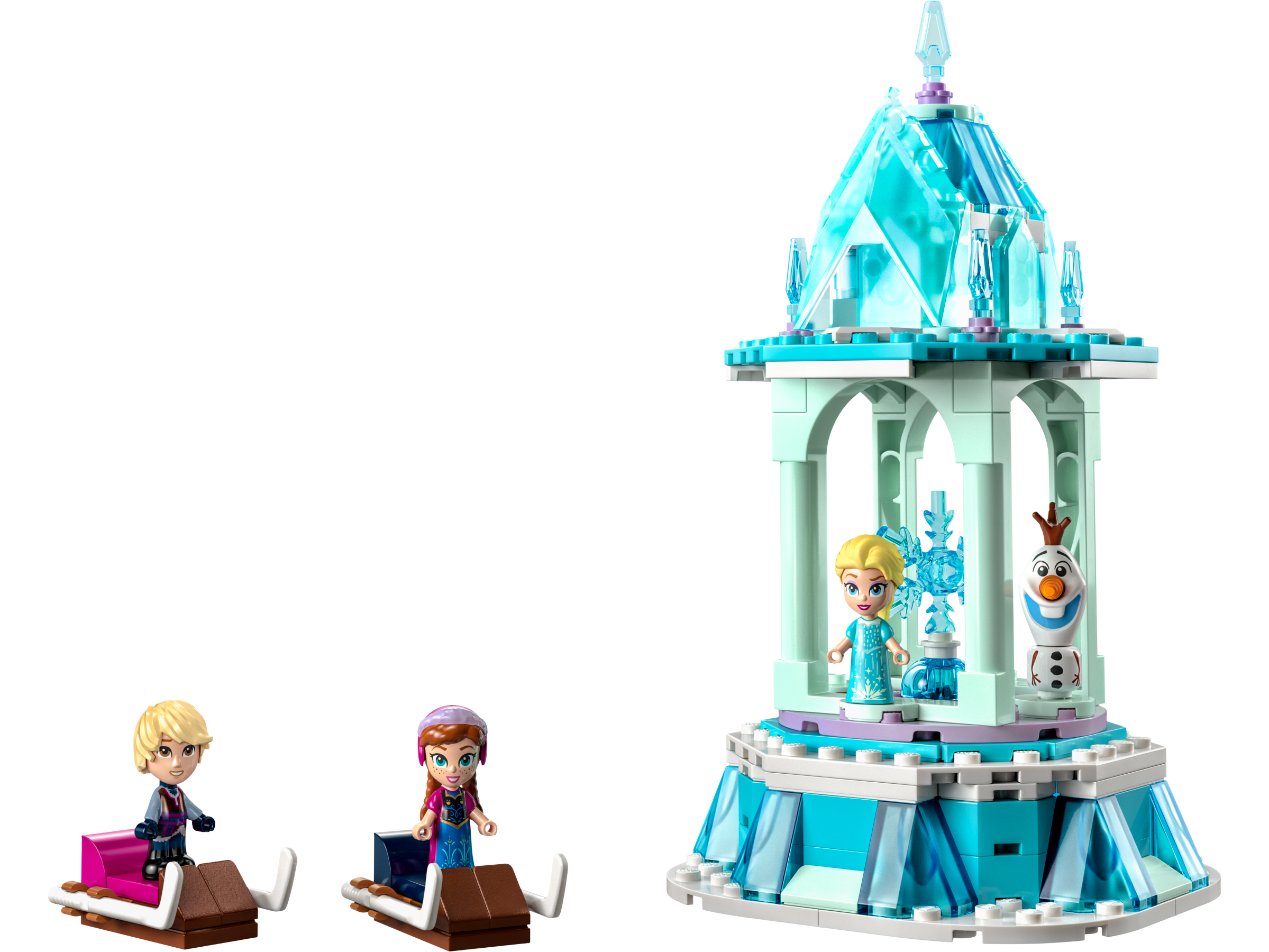 Carrossel Mágico de Anna e Elsa 43218