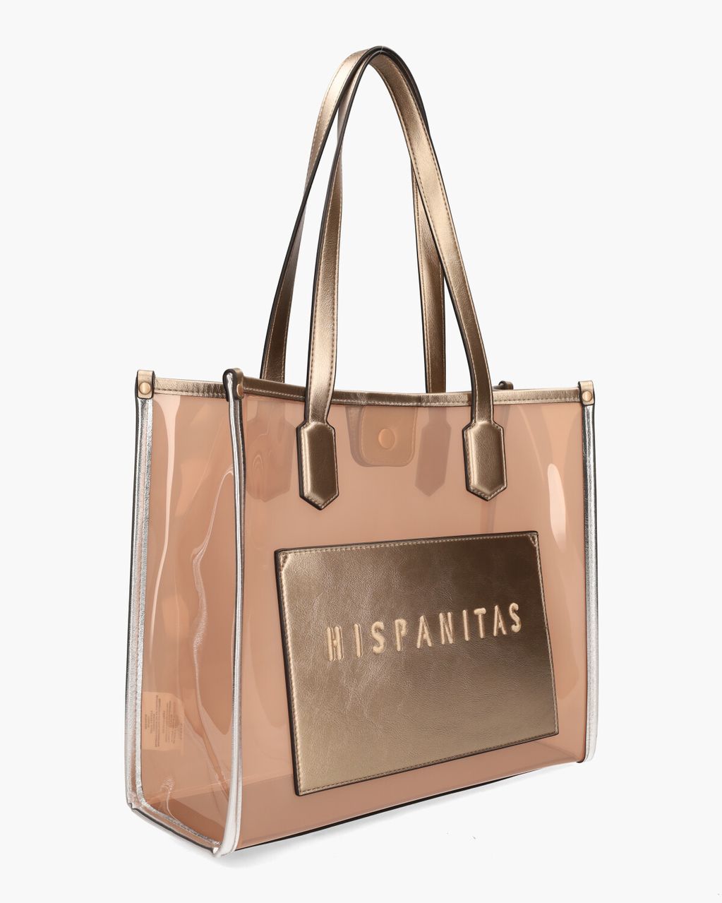 Hispanitas BV243257 Taupe/Zilver Tas