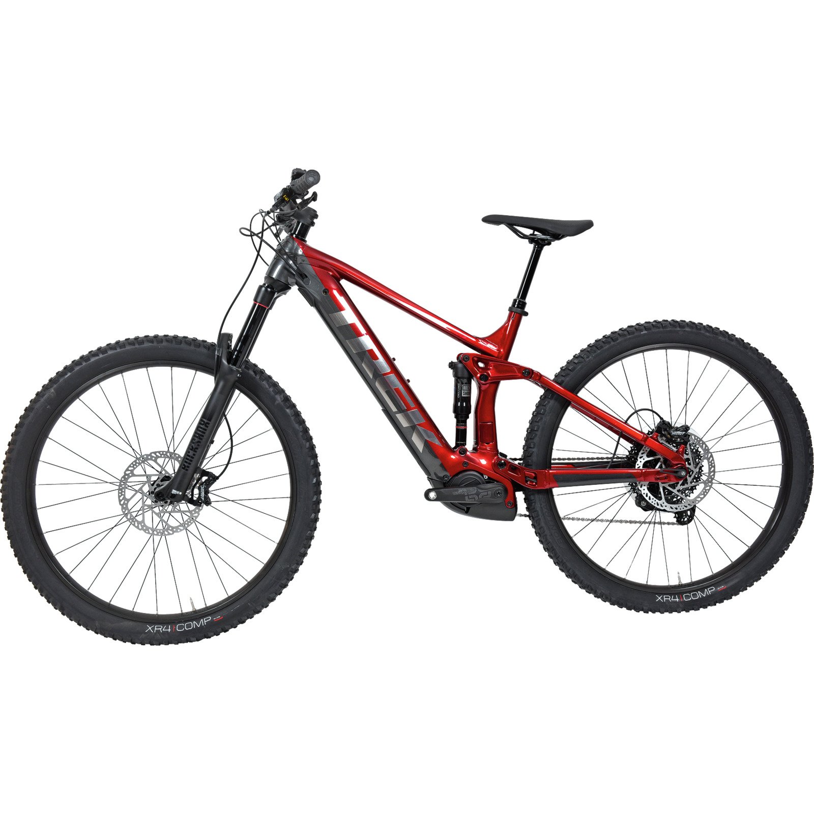 Trek E-Fully-Bike Rail 5 625 Wh Gen 3 L, rot