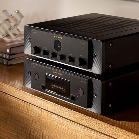 Marantz MODEL 50 – exclusieve analoge hifi-stereoversterker Zwart