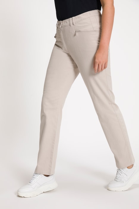 Sommerhose Mony, angenehm leicht, Zipptaschen, Stretc
