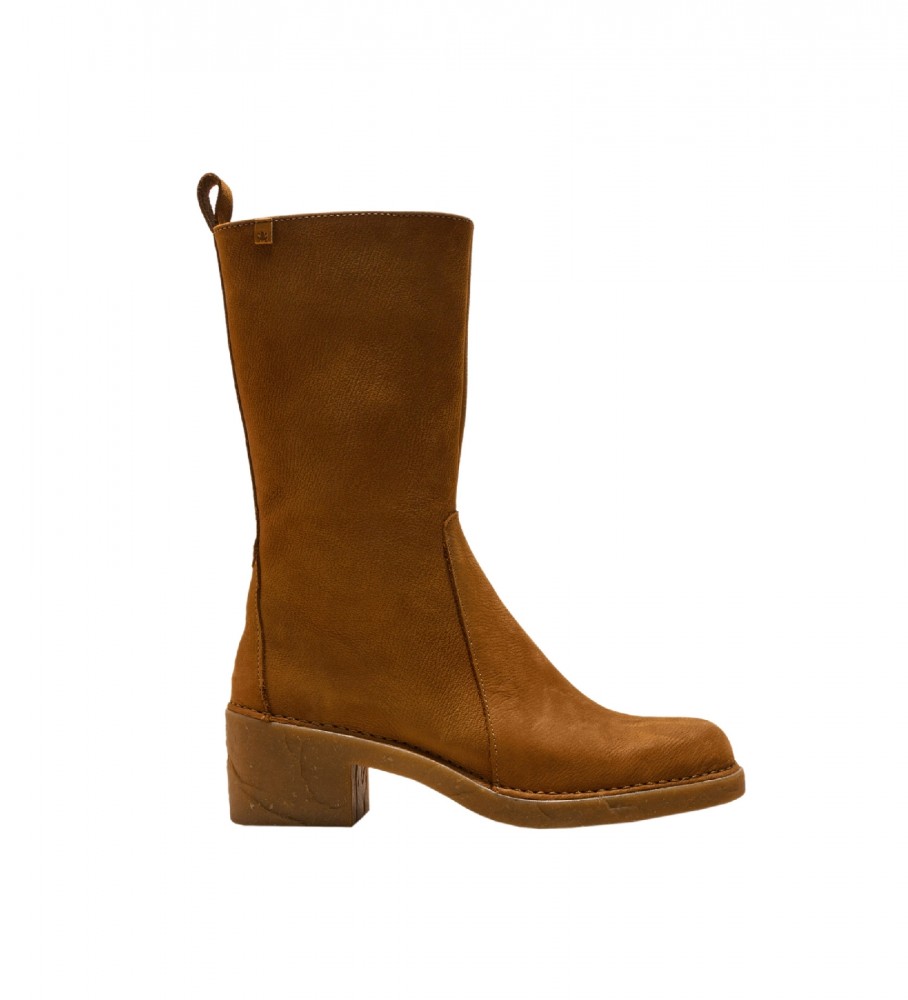 Botas de couro Naturalist N5662 marrom
