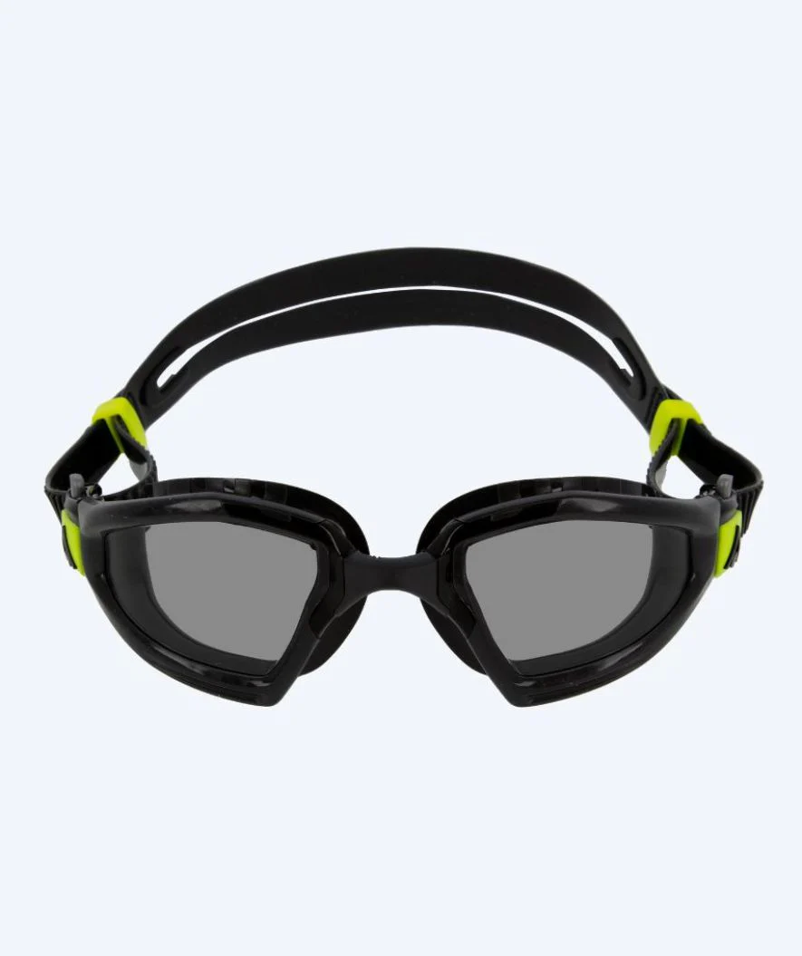 Aquasphere motions svømmebriller - Kayenne Pro - Sort (Smoke linse)