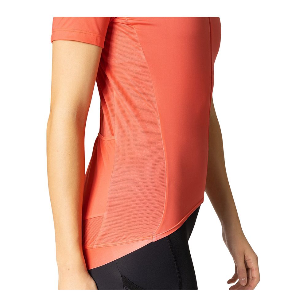 Odlo ZEROWEIGHT CHILL-TEC - Maillot Femme cayenne