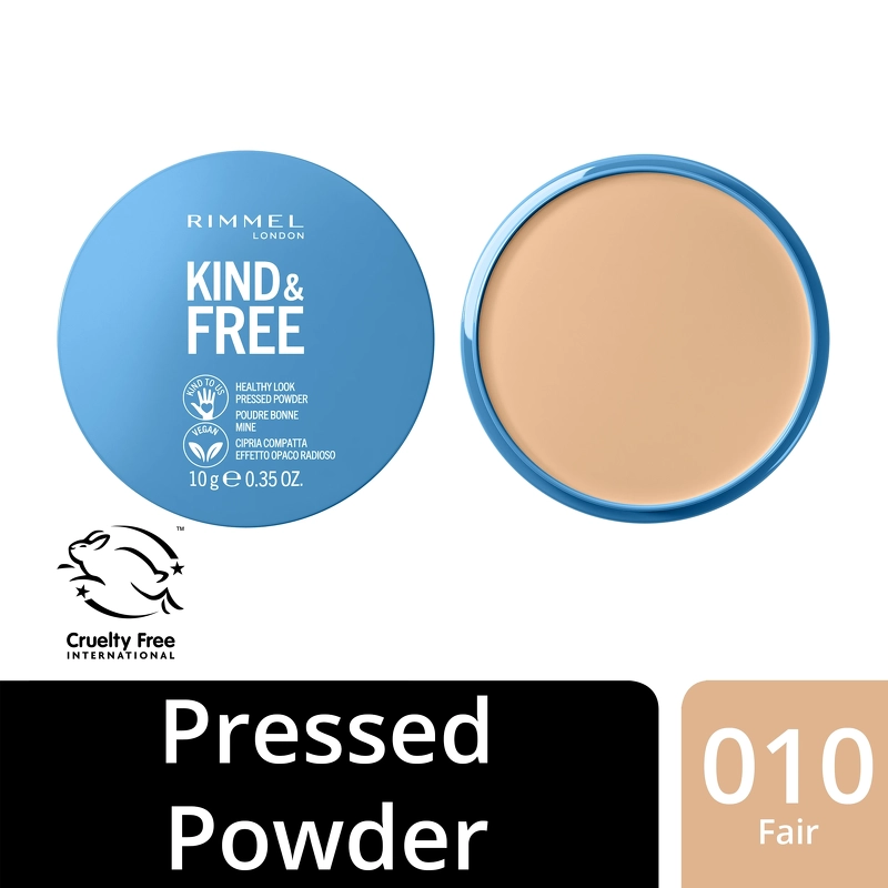 RIMMEL Kind & Free Pressed Powder 10 gr. - 10 Fair