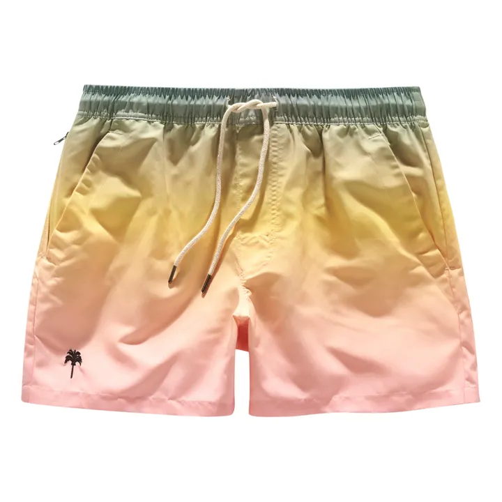 OAS Short de Bain Tie and Dye | Jaune