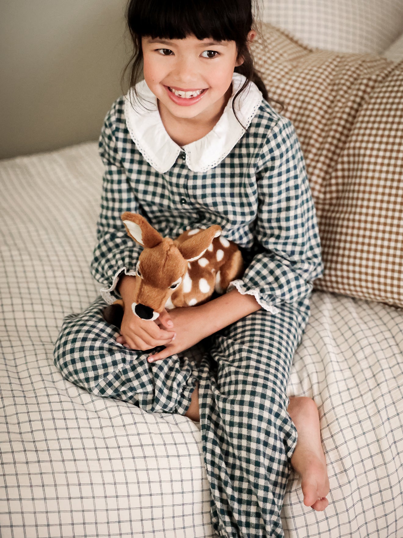 Pyjama Fille en flanelle de coton